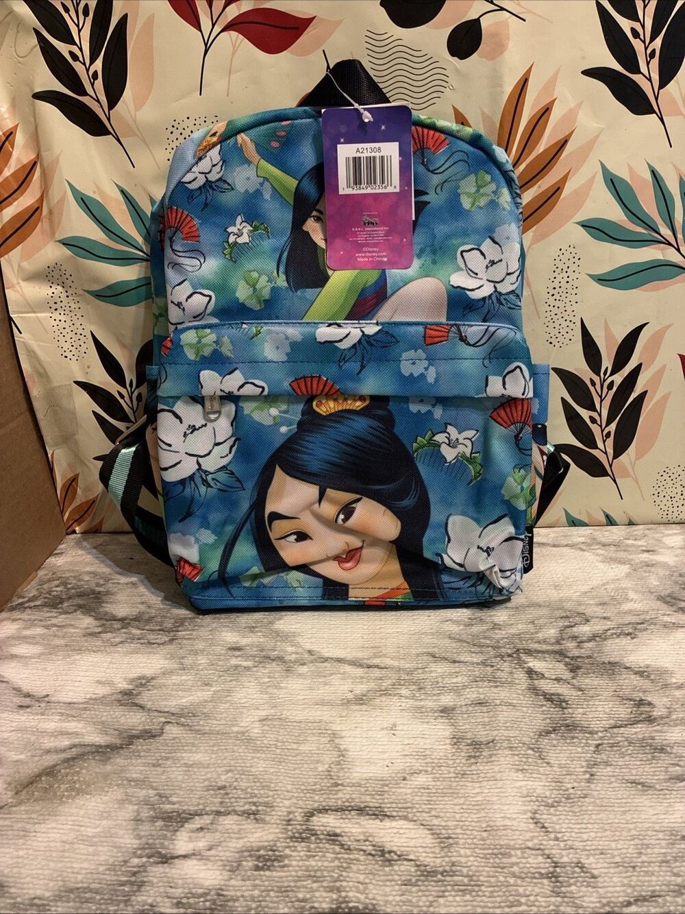Mulan 12" Deluxe Oversize Print Daypack - A21308